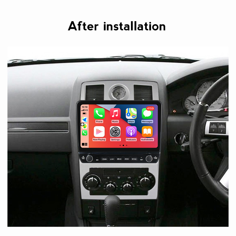Navigatie dedicata Chrysler 300C 2004-2011 cu butoane rotative model 2024, 9 Inch, 2GB RAM 32GB ROM, Quadcore, Android 13, WiFi, Bluetooth, Magazin Play [2]