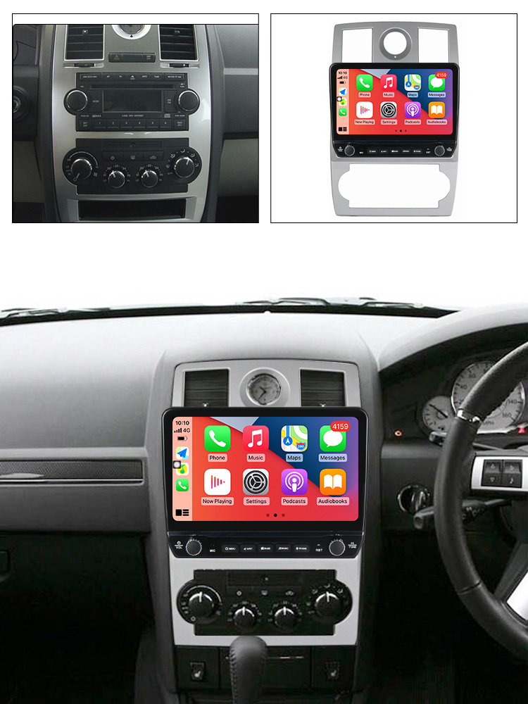 Navigatie dedicata Chrysler 300C 2004-2011 cu butoane rotative model 2024, 9 Inch, 2GB RAM 32GB ROM, Quadcore, Android 13, WiFi, Bluetooth, Magazin Play [3]