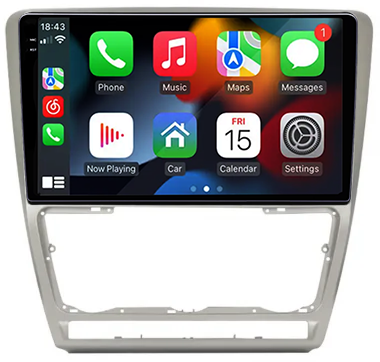 Navigatie dedicata Skoda Octavia 2, 12GB RAM 256GB ROM, Android 13, Rezolutie 2K, Display QLED, 10", DSP, Carplay, Android Auto, Internet, Youtube, Waze, Wi Fi, USB [4]