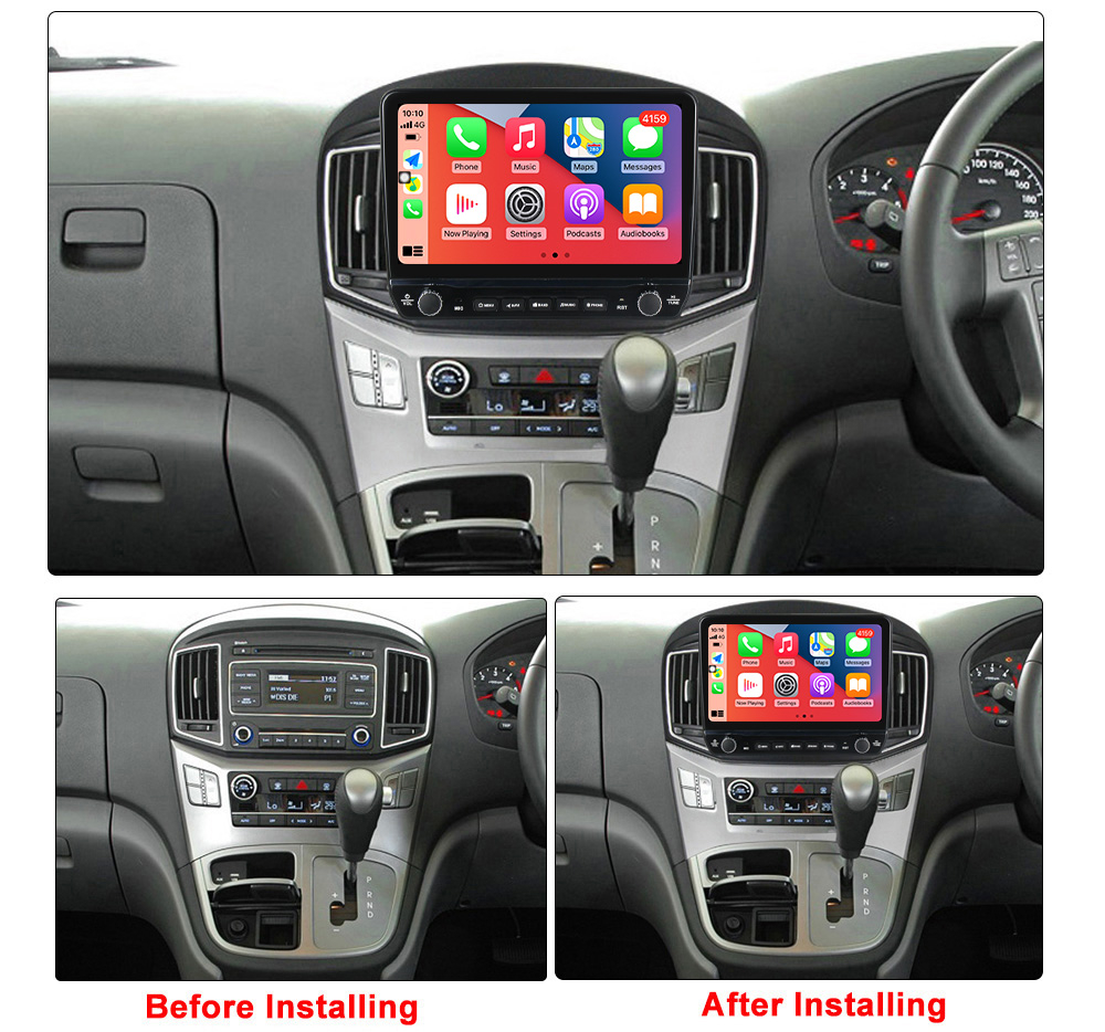 Navigatie dedicata H1 2017-2018 cu butoane rotative model 2024, 9 Inch, 2GB RAM 32GB ROM, Quadcore, Android 13, WiFi, Bluetooth, Magazin Play [5]