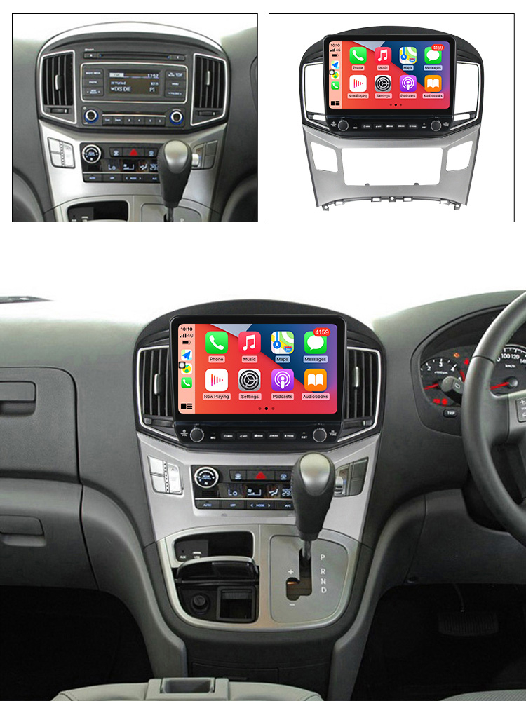 Navigatie dedicata H1 2017-2018 cu butoane rotative model 2024, 9 Inch, 2GB RAM 32GB ROM, Quadcore, Android 13, WiFi, Bluetooth, Magazin Play [4]