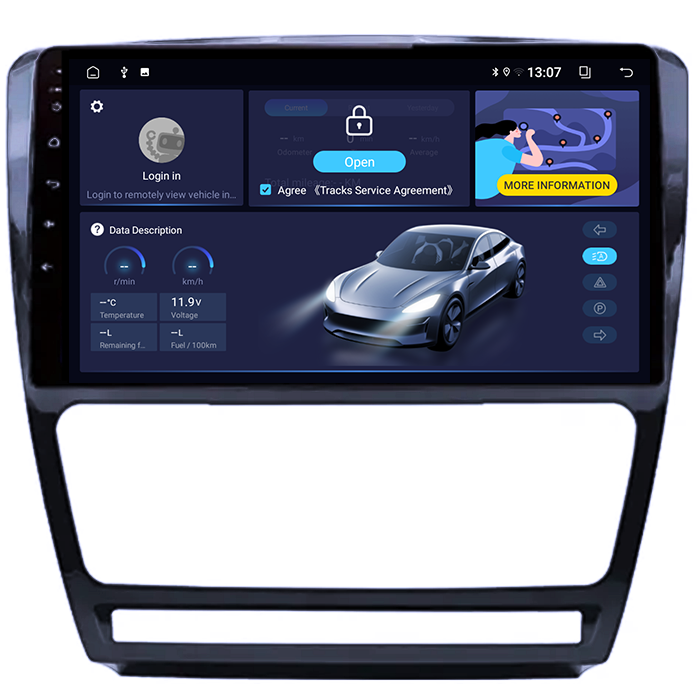 (Resigilata) Navigatie dedicata Skoda Octavia 2008-2013, 2GB RAM 32GB ROM, Quad Core, Display 10" IPS Full HD, Carplay, Android 13, Bluetooth, Magazin Play, Suport camere AHD [5]