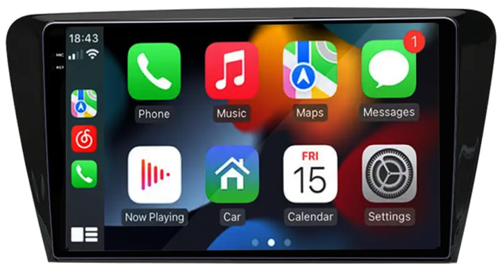 Navigatie dedicata Skoda Octavia 2013-2018, 12GB RAM 256GB ROM, Android 13, Rezolutie 2K, Display QLED, 10", DSP, Carplay, Android Auto, Internet, Youtube, Waze, Wi Fi, USB [4]