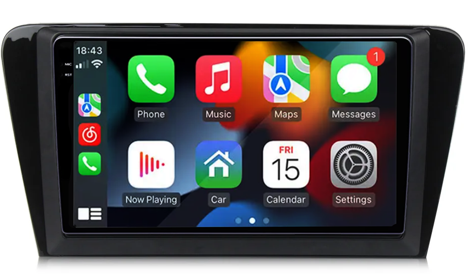 Navigatie dedicata Skoda Octavia A7 2014, 12GB RAM 256GB ROM, Android 13, Rezolutie 2K, Display QLED, 10.1", DSP, Carplay, Android Auto, Internet, Youtube, Waze, Wi Fi, USB [3]