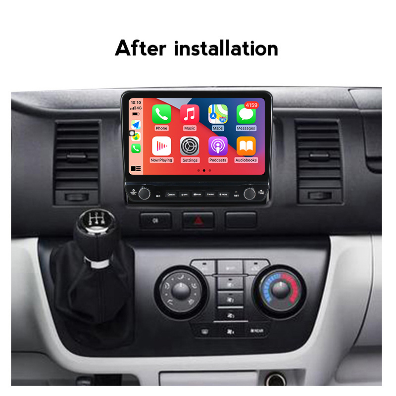 Navigatie dedicata Hiace 2013-2018 cu butoane rotative model 2024, 10 Inch, 2GB RAM 32GB ROM, Quadcore, Android 13, WiFi, Bluetooth, Magazin Play [3]