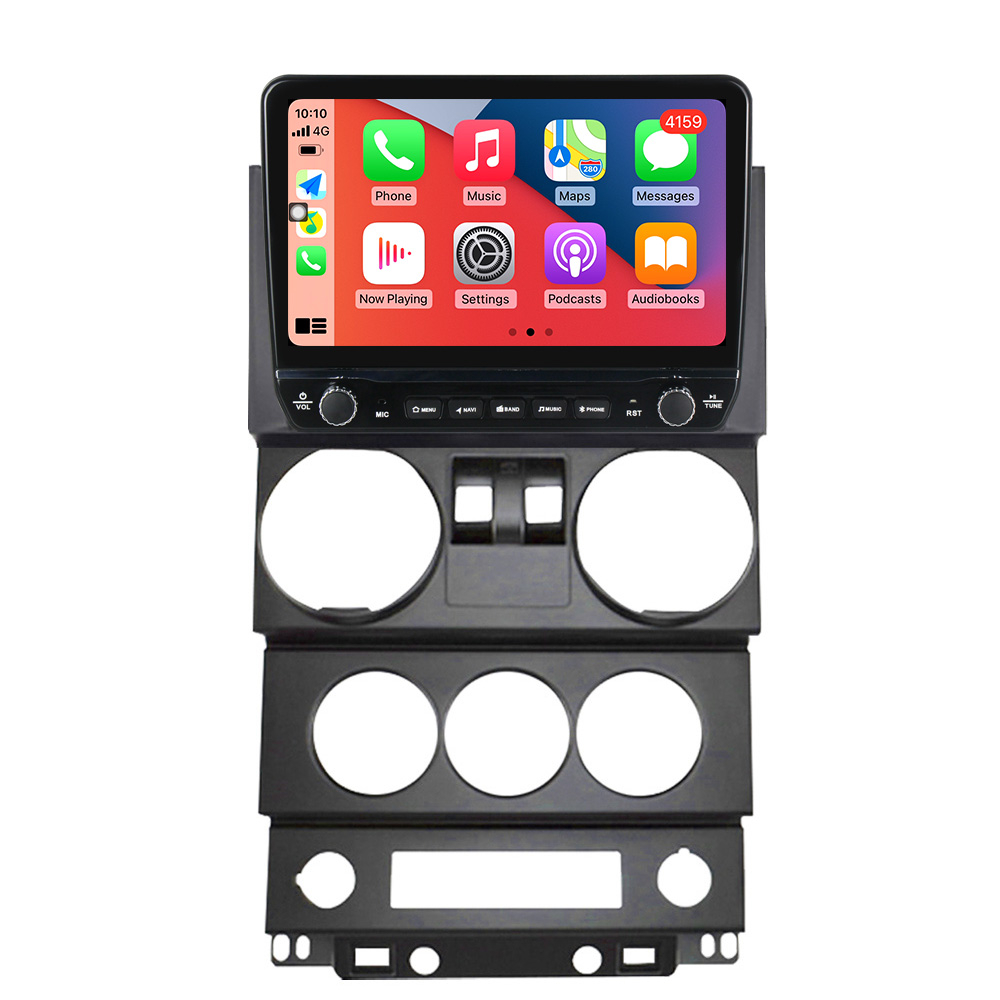 Navigatie dedicata Wrangler Rubicon 2008-2010 cu butoane rotative model 2024, 9 Inch, 2GB RAM 32GB ROM, Quadcore, Android 13, WiFi, Bluetooth, Magazin Play [3]