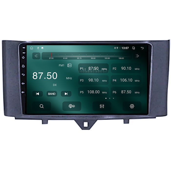 (Resigilata) Navigatie dedicata Smart Fortwo 2011-2015, 2GB RAM 32GB ROM, Quad Core, Display 9" IPS Full HD, Carplay, Android 13, Bluetooth, Magazin Play, Suport camere AHD [5]