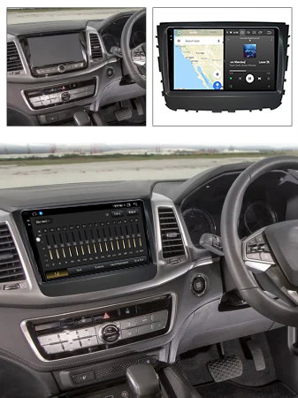 Navigatie dedicata SsangYong Rexton 2019, 12GB RAM 256GB ROM, Android 13, Rezolutie 2K, Display QLED, 9", DSP, Carplay, Android Auto, Internet, Youtube, Waze, Wi Fi, USB [5]