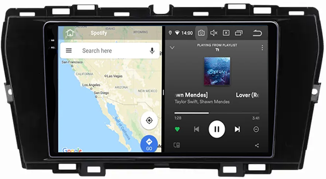 Navigatie dedicata SsangYong Tivoli 2019-2021, 12GB RAM 256GB ROM, Android 13, Rezolutie 2K, Display QLED, 9", DSP, Carplay, Android Auto, Internet, Youtube, Waze, Wi Fi, USB [4]