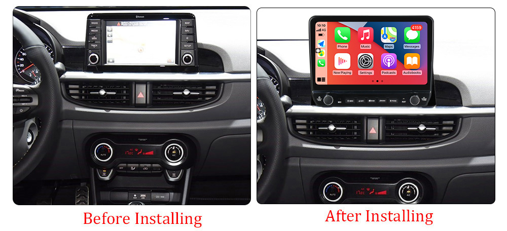 Navigatie dedicata Morning picanto 2017-2020 cu butoane rotative model 2024, 9 Inch, 2GB RAM 32GB ROM, Quadcore, Android 13, WiFi, Bluetooth, Magazin Play [5]