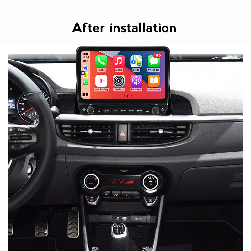 Navigatie dedicata Morning picanto 2017-2020 cu butoane rotative model 2024, 9 Inch, 2GB RAM 32GB ROM, Quadcore, Android 13, WiFi, Bluetooth, Magazin Play [3]
