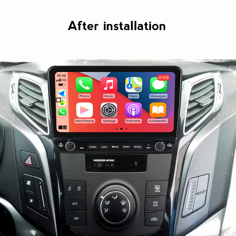 Navigatie dedicata i40 2016 cu butoane rotative model 2024, 9 Inch, 2GB RAM 32GB ROM, Quadcore, Android 13, WiFi, Bluetooth, Magazin Play [3]