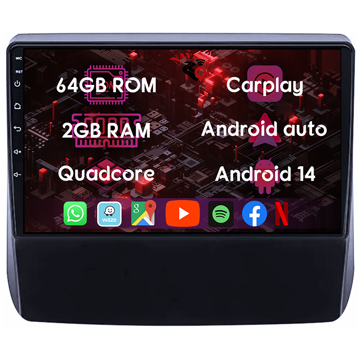 (Resigilata) Navigatie dedicata Subaru Forester 2018-2021, 2GB RAM 32GB ROM, Quad Core, Display 9" IPS Full HD, Carplay, Android 13, Bluetooth, Magazin Play, Suport camere AHD [8]