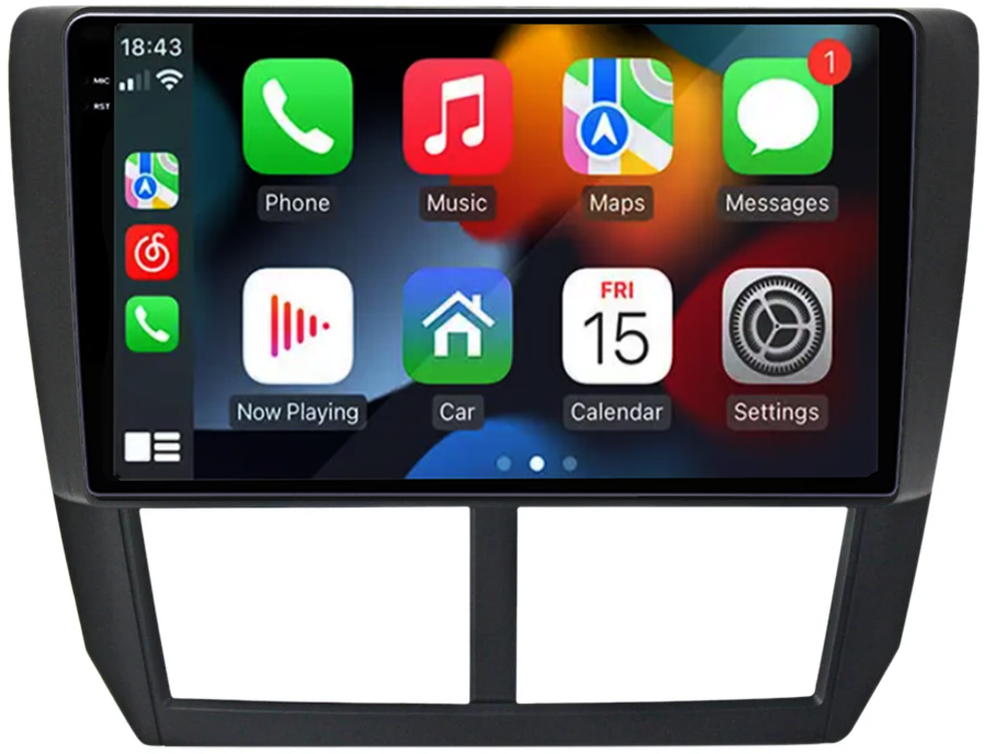Navigatie dedicata Subaru Forester 3 2007-2013, 12GB RAM 256GB ROM, Android 13, Rezolutie 2K, Display QLED, 9", DSP, Carplay, Android Auto, Internet, Youtube, Waze, Wi Fi, USB [5]