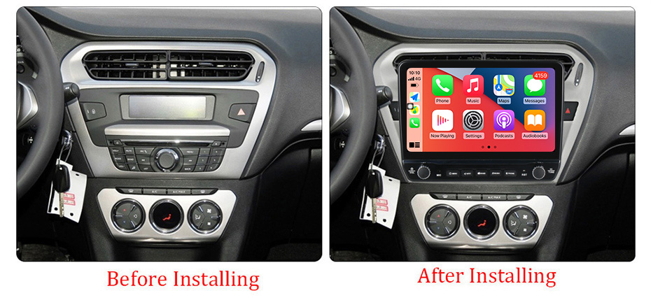 Navigatie dedicata Peugeot 301 2013-2016 cu butoane rotative model 2024, 9 Inch, 2GB RAM 32GB ROM, Quadcore, Android 13, WiFi, Bluetooth, Magazin Play [5]