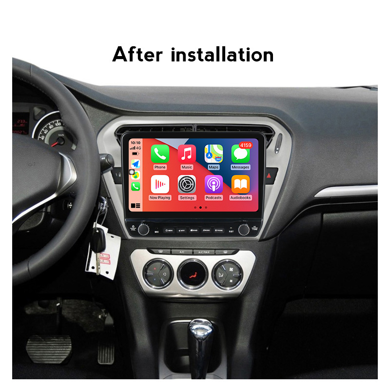 Navigatie dedicata Peugeot 301 2013-2016 cu butoane rotative model 2024, 9 Inch, 2GB RAM 32GB ROM, Quadcore, Android 13, WiFi, Bluetooth, Magazin Play [3]