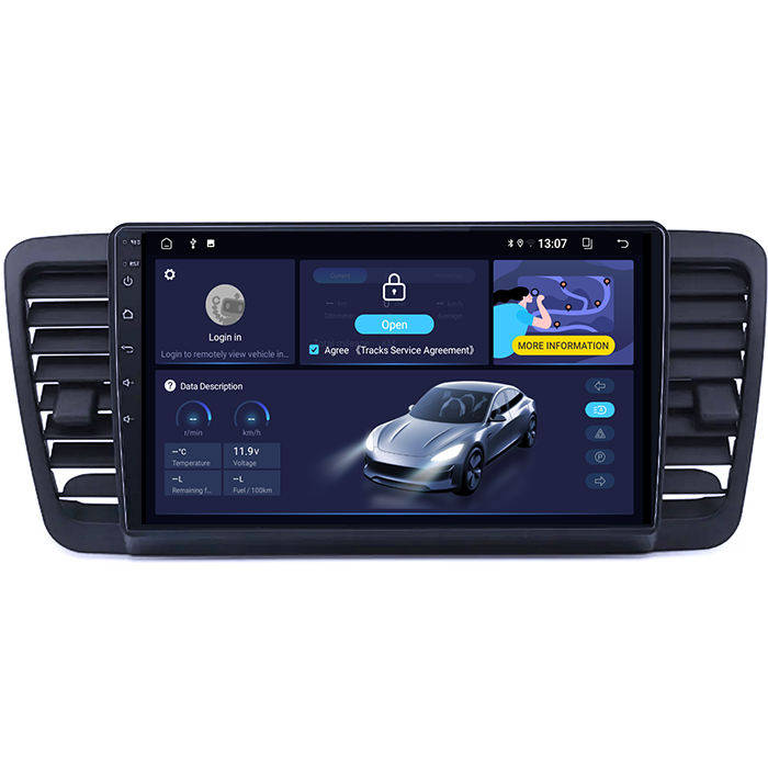 (Resigilata) Navigatie dedicata Subaru Legacy Outback 2003-2009, 2GB RAM 32GB ROM, Quad Core, Display 9" IPS Full HD, Carplay, Android 13, Bluetooth, Magazin Play, Suport camere AHD [8]