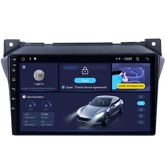 (Resigilata) Navigatie dedicata Suzuki Alto 2009-2016, 2GB RAM 32GB ROM, Quad Core, Display 9" IPS Full HD, Carplay, Android 13, Bluetooth, Magazin Play, Suport camere AHD [4]