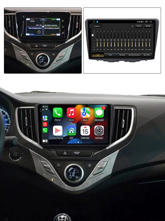 Navigatie dedicata Suzuki Baleno 2016-2018, 12GB RAM 256GB ROM, Android 13, Rezolutie 2K, Display QLED, 9", DSP, Carplay, Android Auto, Internet, Youtube, Waze, Wi Fi, USB [2]
