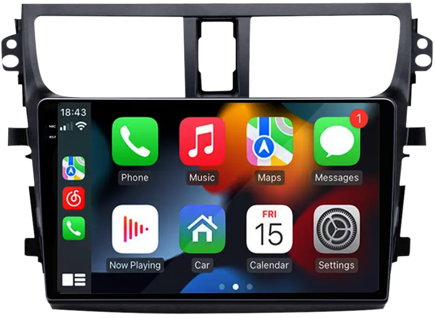 Navigatie dedicata Suzuki Celerio 2015-2018, 12GB RAM 256GB ROM, Android 13, Rezolutie 2K, Display QLED, 9", DSP, Carplay, Android Auto, Internet, Youtube, Waze, Wi Fi, USB [4]
