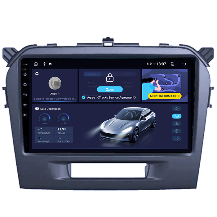 (Resigilata) Navigatie dedicata Suzuki Grand Vitara 2016+, 2GB RAM 32GB ROM, Quad Core, Display 9" IPS Full HD, Carplay, Android 13, Bluetooth, Magazin Play, Suport camere AHD [9]