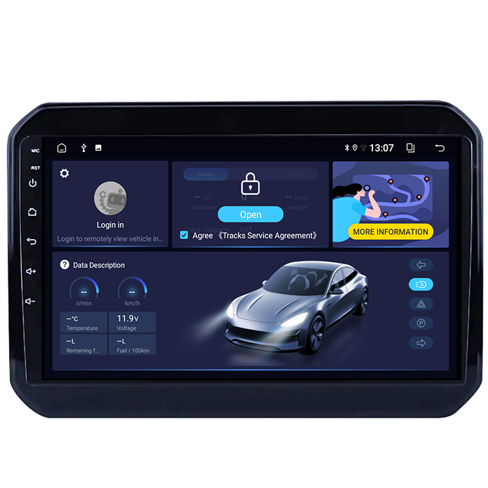 (Resigilata) Navigatie dedicata Suzuki Ignis 2016-2020, 2GB RAM 32GB ROM, Quad Core, Display 9" IPS Full HD, Carplay, Android 13, Bluetooth, Magazin Play, Suport camere AHD [6]