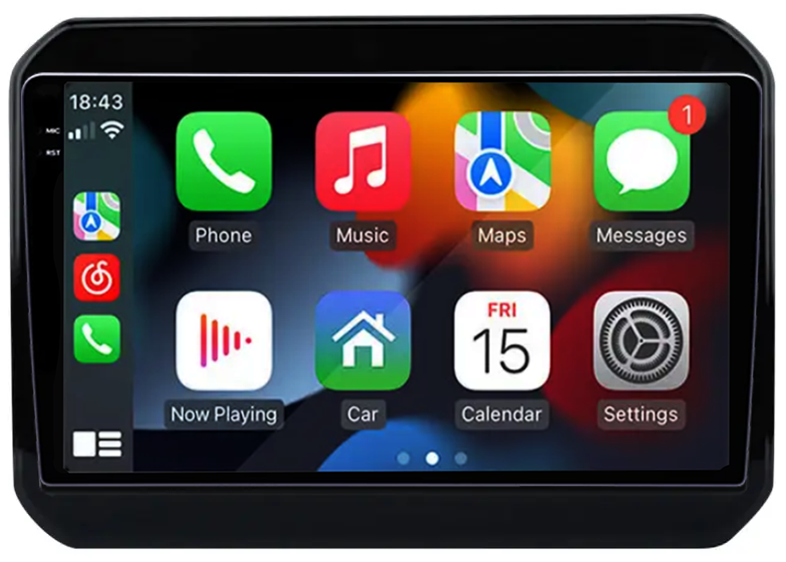 Navigatie dedicata Suzuki Ignis 2016-2020, 12GB RAM 256GB ROM, Android 13, Rezolutie 2K, Display QLED, 9", DSP, Carplay, Android Auto, Internet, Youtube, Waze, Wi Fi, USB [4]