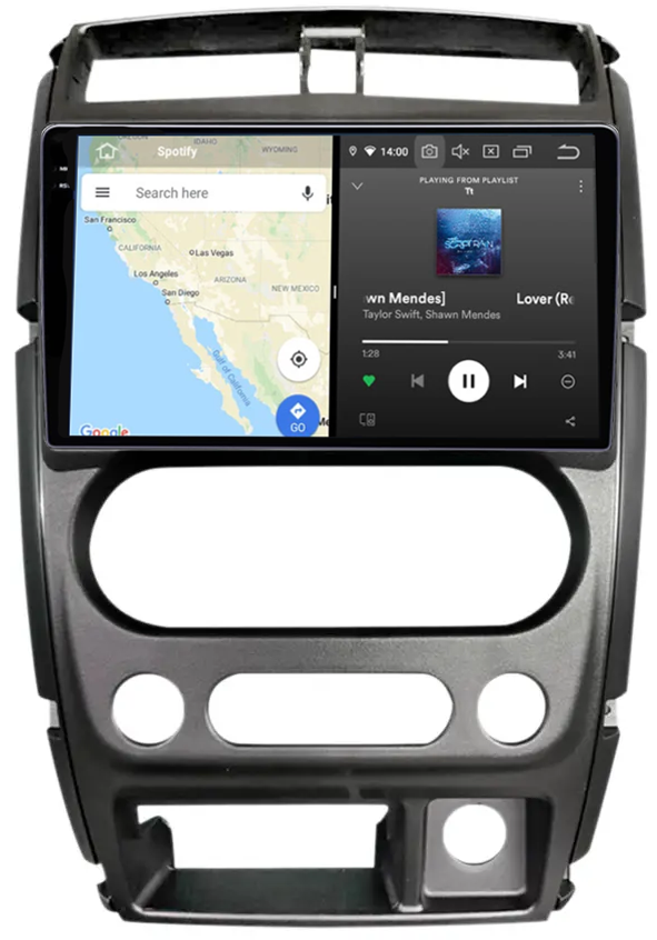Navigatie dedicata Suzuki Jimny 2007-2012, 12GB RAM 256GB ROM, Android 13, Rezolutie 2K, Display QLED, 9", DSP, Carplay, Android Auto, Internet, Youtube, Waze, Wi Fi, USB [4]