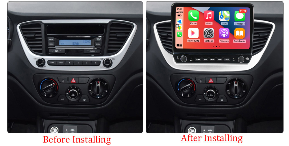Navigatie dedicata Verna 2017-2018 cu butoane rotative model 2024, 9 Inch, 2GB RAM 32GB ROM, Quadcore, Android 13, WiFi, Bluetooth, Magazin Play [6]