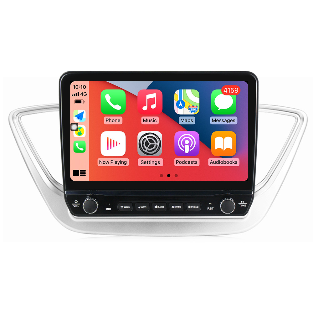 Navigatie dedicata Verna 2017-2018 cu butoane rotative model 2024, 9 Inch, 2GB RAM 32GB ROM, Quadcore, Android 13, WiFi, Bluetooth, Magazin Play [2]