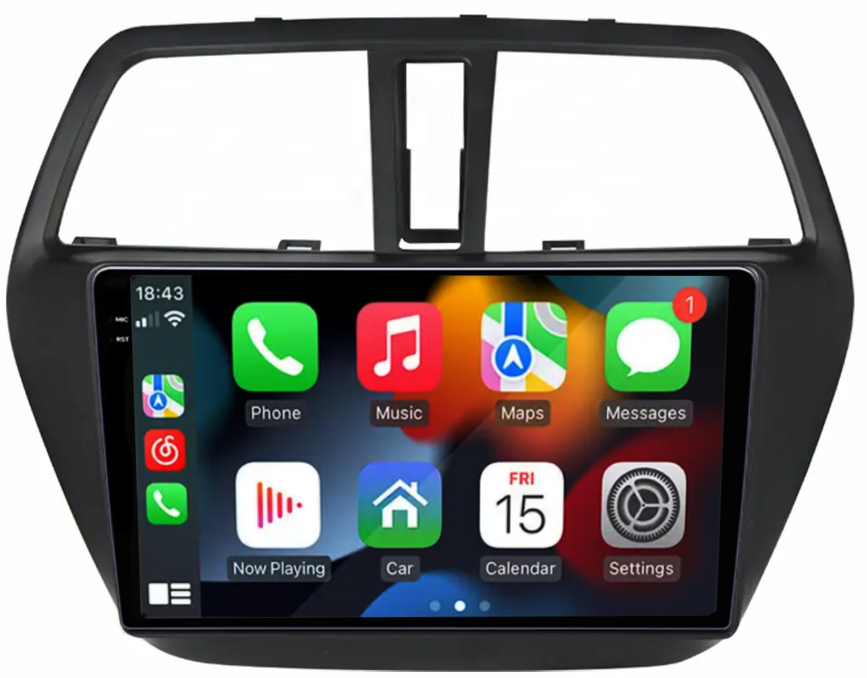 Navigatie dedicata Suzuki S-cross 2012-2016, 12GB RAM 256GB ROM, Android 13, Rezolutie 2K, Display QLED, 9", DSP, Carplay, Android Auto, Internet, Youtube, Waze, Wi Fi, USB [4]