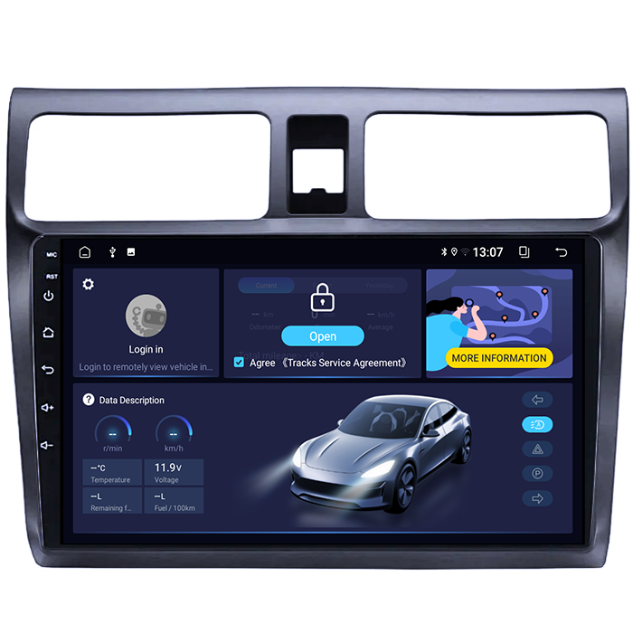 (Resigilata) Navigatie dedicata Suzuki Swift 2003-2010, 2GB RAM 32GB ROM, Quad Core, Display 10" IPS Full HD, Carplay, Android 13, Bluetooth, Magazin Play, Suport camere AHD [5]