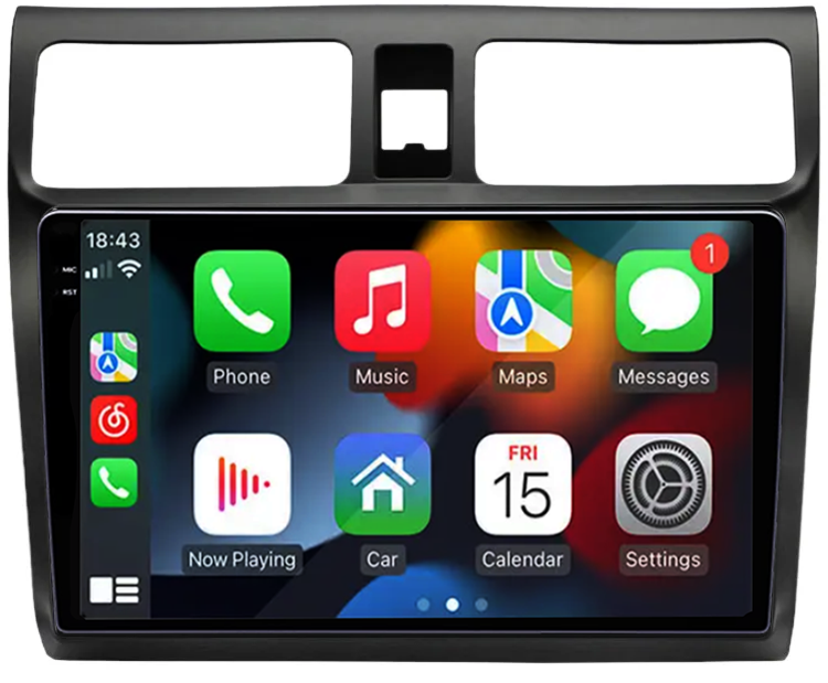 Navigatie dedicata Suzuki Swift 2003-2010, 12GB RAM 256GB ROM, Android 13, Rezolutie 2K, Display QLED, 10.5", DSP, Carplay, Android Auto, Internet, Youtube, Waze, Wi Fi, USB [3]