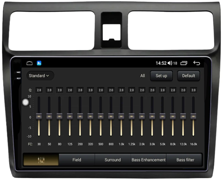 Navigatie dedicata Suzuki Swift 2003-2010, 12GB RAM 256GB ROM, Android 13, Rezolutie 2K, Display QLED, 10.5", DSP, Carplay, Android Auto, Internet, Youtube, Waze, Wi Fi, USB [4]