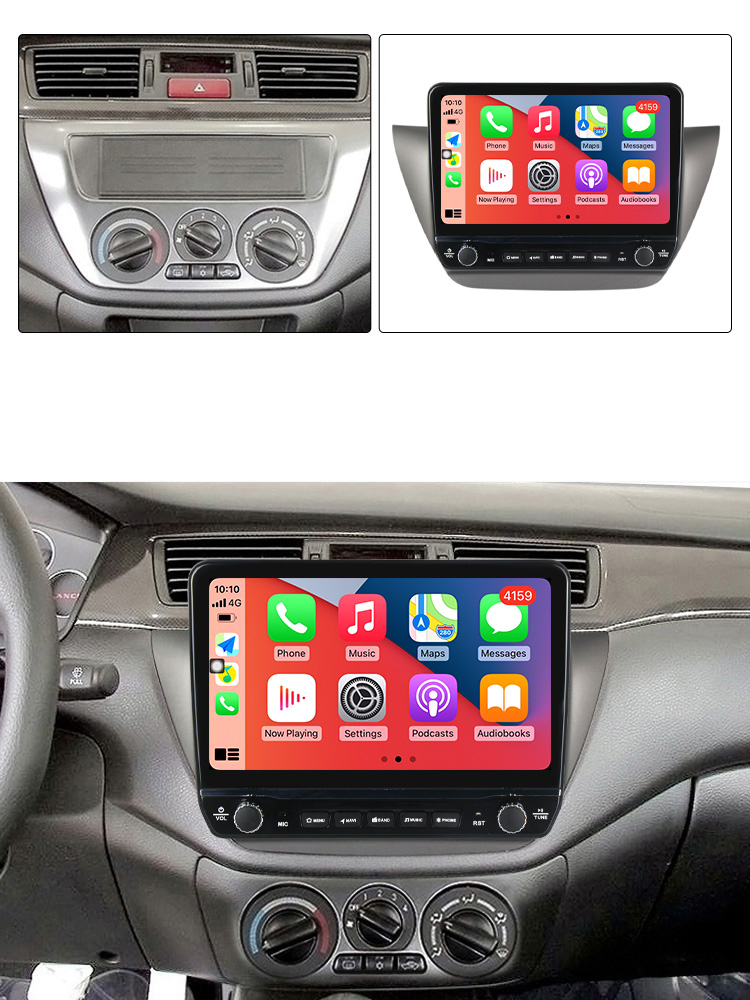 Navigatie dedicata Lancer IX 2006-2010 cu butoane rotative model 2024, 9 Inch, 2GB RAM 32GB ROM, Quadcore, Android 13, WiFi, Bluetooth, Magazin Play [4]