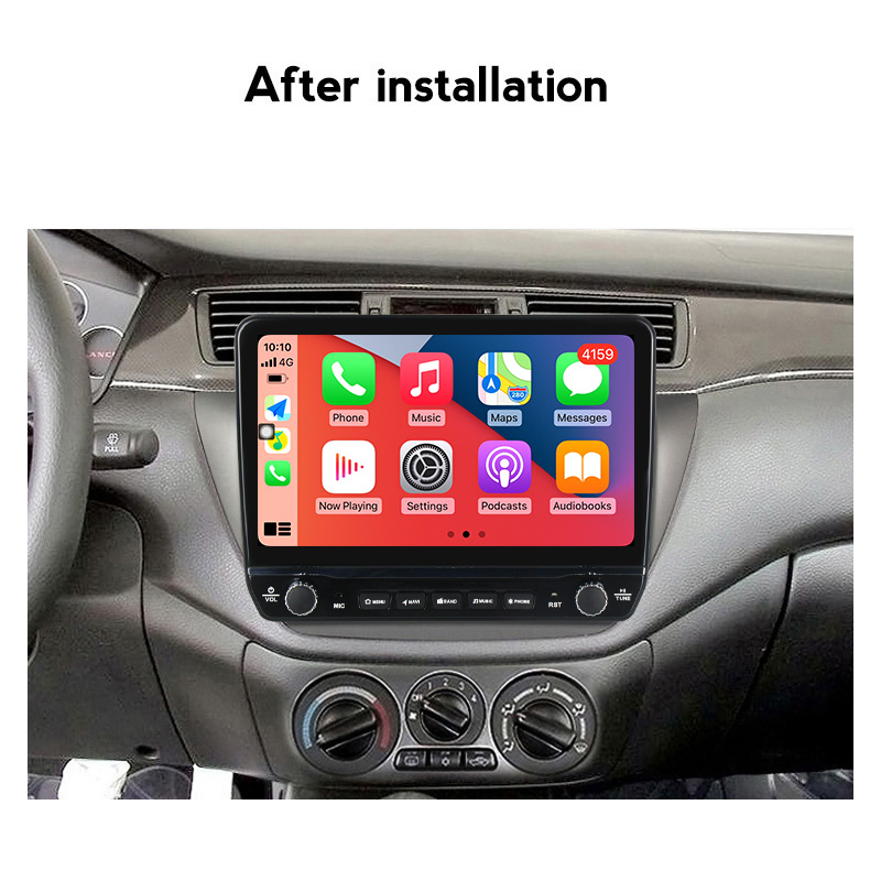 Navigatie dedicata Lancer IX 2006-2010 cu butoane rotative model 2024, 9 Inch, 2GB RAM 32GB ROM, Quadcore, Android 13, WiFi, Bluetooth, Magazin Play [3]
