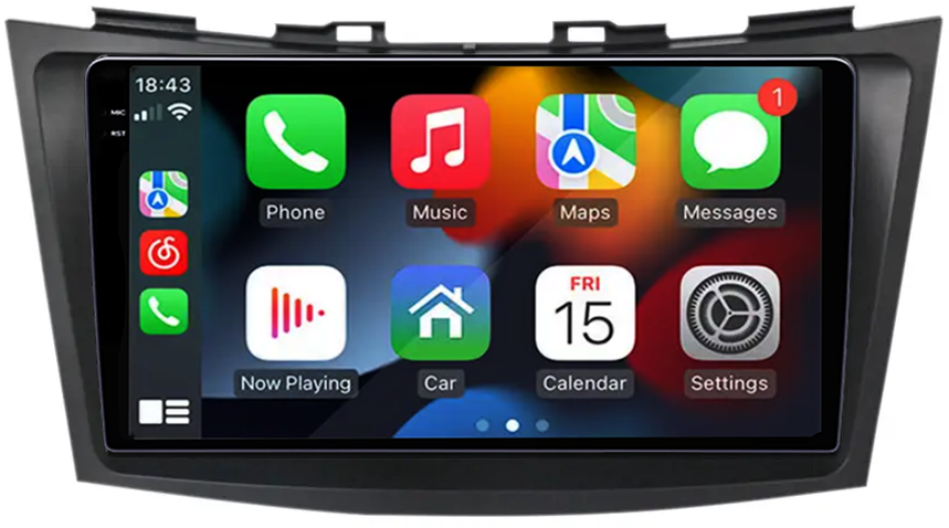 Navigatie dedicata Suzuki Swift 2011-2015, 12GB RAM 256GB ROM, Android 13, Rezolutie 2K, Display QLED, 9", DSP, Carplay, Android Auto, Internet, Youtube, Waze, Wi Fi, USB [3]