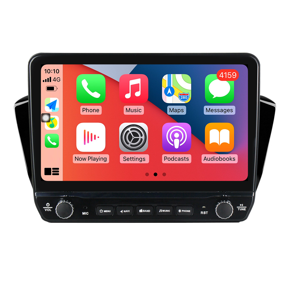 Navigatie dedicata Superb 2016-2019 cu butoane rotative model 2024, 9 Inch, 2GB RAM 32GB ROM, Quadcore, Android 13, WiFi, Bluetooth, Magazin Play [2]