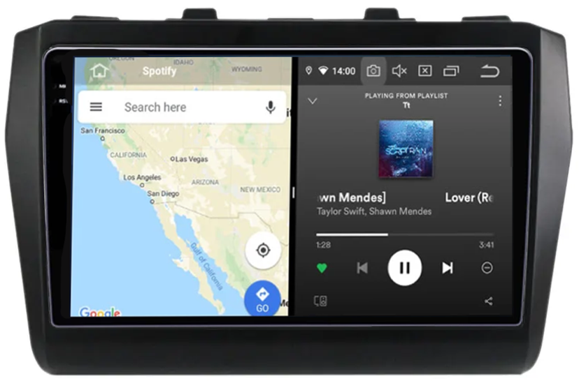 Navigatie dedicata Suzuki Swift 2016-2020, 12GB RAM 256GB ROM, Android 13, Rezolutie 2K, Display QLED, 9", DSP, Carplay, Android Auto, Internet, Youtube, Waze, Wi Fi, USB [4]
