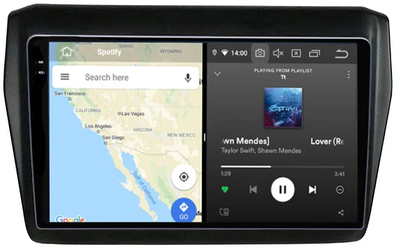 Navigatie dedicata Suzuki Swift 2017-2020, 12GB RAM 256GB ROM, Android 13, Rezolutie 2K, Display QLED, 9", DSP, Carplay, Android Auto, Internet, Youtube, Waze, Wi Fi, USB [4]