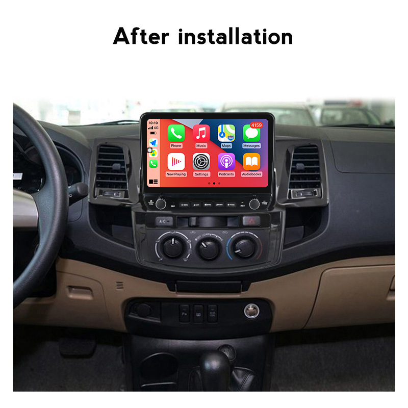 Navigatie dedicata Fortuner Hilux 2004-2014 cu butoane rotative model 2024, 9 Inch, 2GB RAM 32GB ROM, Quadcore, Android 13, WiFi, Bluetooth, Magazin Play [3]