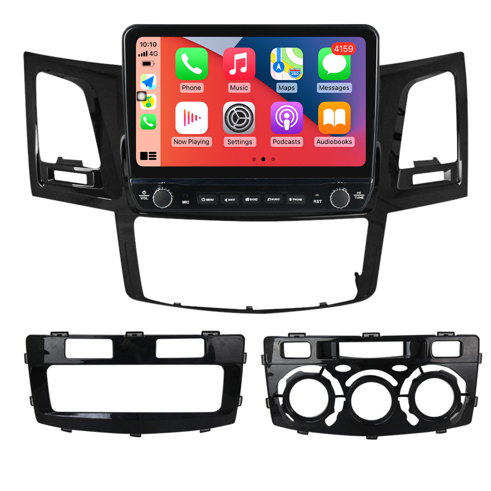 Navigatie dedicata Fortuner Hilux 2004-2014 cu butoane rotative model 2024, 9 Inch, 2GB RAM 32GB ROM, Quadcore, Android 13, WiFi, Bluetooth, Magazin Play [2]