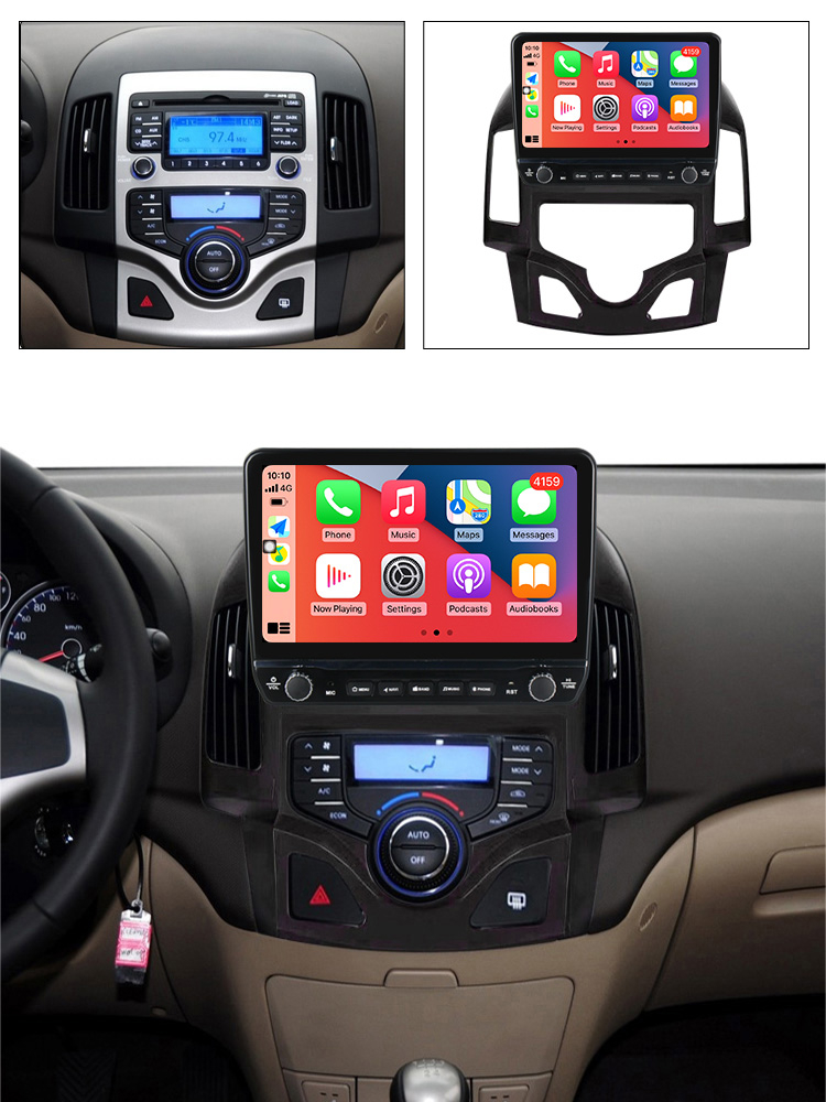Navigatie dedicata i30 2007-2012 cu butoane rotative model 2024, 9 Inch, 2GB RAM 32GB ROM, Quadcore, Android 13, WiFi, Bluetooth, Magazin Play [5]
