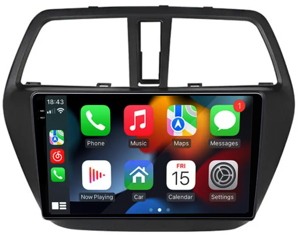 Navigatie dedicata Suzuki SX4 2014 S Cross, 12GB RAM 256GB ROM, Android 13, Rezolutie 2K, Display QLED, 9", DSP, Carplay, Android Auto, Internet, Youtube, Waze, Wi Fi, USB [2]