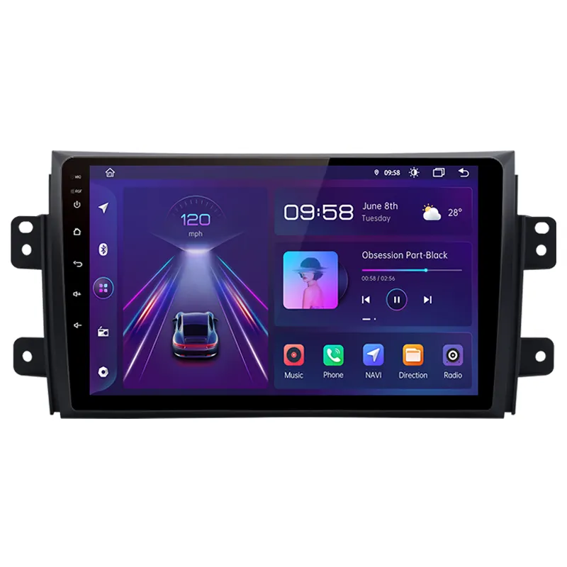 (Resigilata) Navigatie dedicata Suzuki SX4, 2GB RAM 32GB ROM, Quad Core, Display 9" IPS Full HD, Carplay, Android 13, Bluetooth, Magazin Play, Suport camere AHD [2]