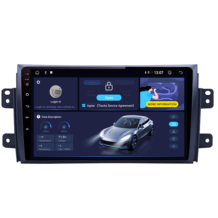 (Resigilata) Navigatie dedicata Suzuki SX4, 2GB RAM 32GB ROM, Quad Core, Display 9" IPS Full HD, Carplay, Android 13, Bluetooth, Magazin Play, Suport camere AHD [11]