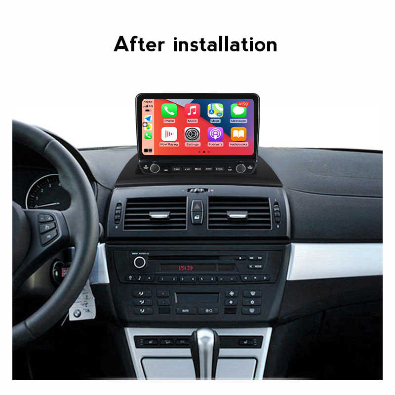 Navigatie dedicata BMW X3 E83 2004-2012 cu butoane rotative model 2024, 9 Inch, 2GB RAM 32GB ROM, Quadcore, Android 13, WiFi, Bluetooth, Magazin Play [3]