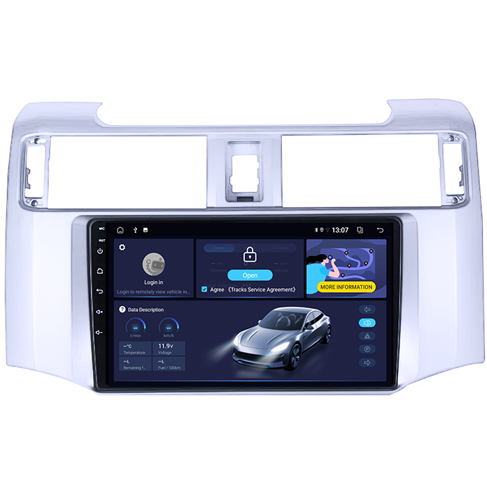 (Resigilata) Navigatie dedicata Toyota 4Runner 2009-2017, Android 13, Wireless Carplay si Android auto 2 GB RAM 32 ROM, Display IPS, 9 inch, Microfon Extern [10]