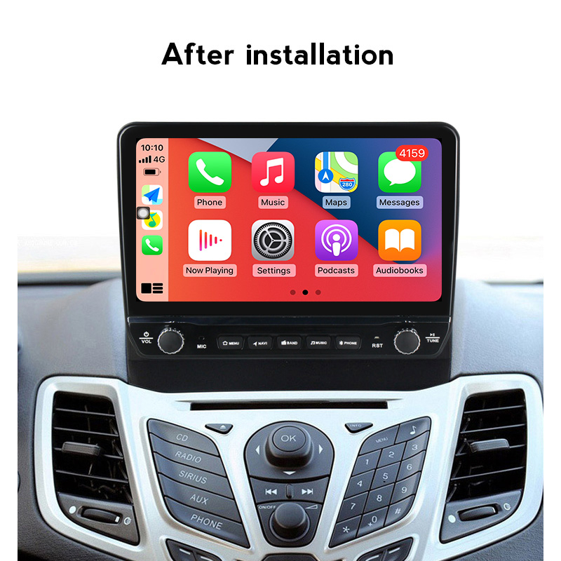Navigatie dedicata Ford Fiesta 2008-2017 cu butoane rotative model 2024, 9 Inch, 2GB RAM 32GB ROM, Quadcore, Android 13, WiFi, Bluetooth, Magazin Play [3]