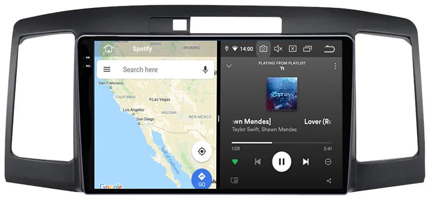 Navigatie dedicata Toyota Allion Premio 2001-2007, 12GB RAM 256GB ROM, Android 13, Rezolutie 2K, Display QLED, 9", DSP, Carplay, Android Auto, Internet, Youtube, Waze, Wi Fi, USB [4]